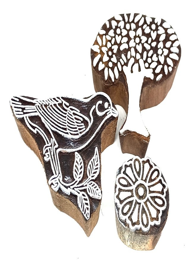 MasterLock S-5 Tree, Bird, Border, Round Printing Blocks & Stamps - Image 2